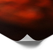 Poster Feuilles d'automne dans l'affiche Poconos (Coin)