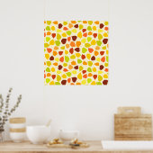 Poster Feuilles d'automne du Linden (Cuisine)