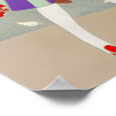 POSTER FEUILLES D'AUTOMNE ET CONCEPTEUR DE COSTUME VENT / (Coin)