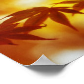 Poster Feuilles d'automne Imprimer (Coin)