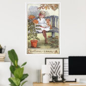 Poster Feuilles d'automne par Anne Anderson (Bureau à domicile)