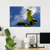 Poster Feuilles de bananier (Bureau à domicile)