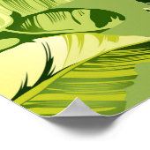 Poster Feuilles de bananier 5 (Coin)