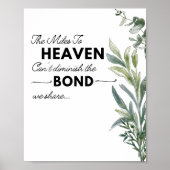 Poster Feuilles d'Eucalyptus En Souvenir Affectueux (Devant)