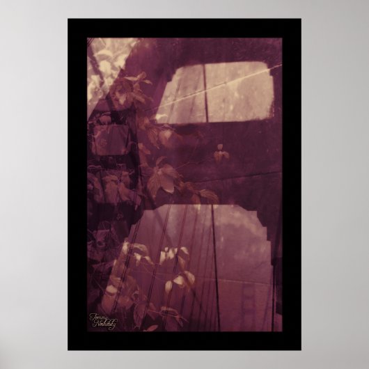 Poster feuilles du pont (Devant)