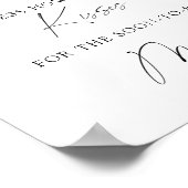 Poster Feuilles en chute combien de baisers nuptiale douc (Coin)