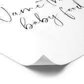 Poster Feuilles en chute - nommez cet aliment pour bébés (Coin)