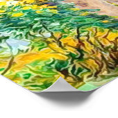 Poster Feuilles Jaunes (Coin)