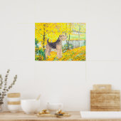 Poster Feuilles Jaunes (Cuisine)