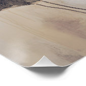 Poster Feuilles Lotus Abstraits - Wabisabi esthétique (Coin)