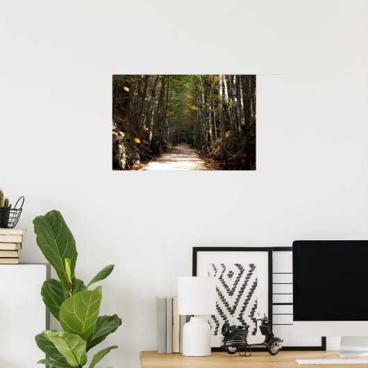 Poster Feuilles maladroits (Bureau à domicile)