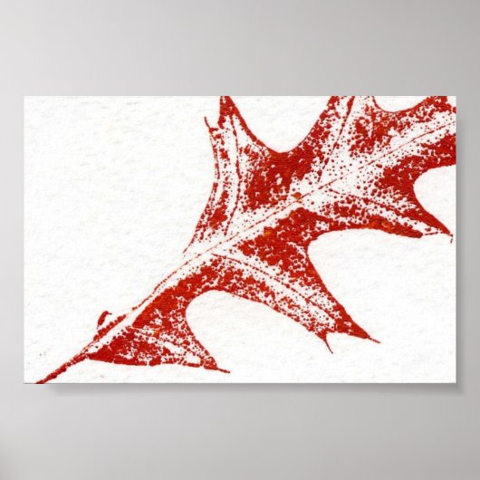 Poster Feuilles Nature Imprimer Mini-Poster (Devant)
