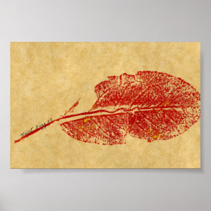 Poster Feuilles Nature Imprimer Mini-Poster