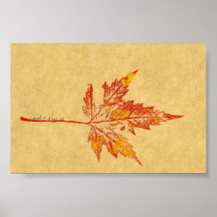 Poster Feuilles Nature Imprimer Mini-Poster