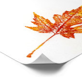 Poster Feuilles Nature Imprimer Mini-Poster (Coin)