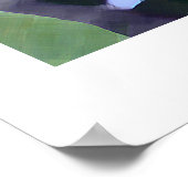 Poster Feuilles Sculpturales (Coin)