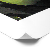 Poster Feuilles tropicaux (Coin)