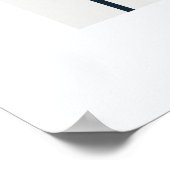 Poster feuilles tropicaux Abstraits (Coin)