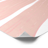 Poster Feuilles tropicaux : motif à dégradé brillant. (Coin)