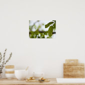 Poster Feuilles Vertes (Cuisine)