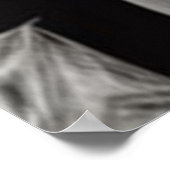 Poster Feuilles Vintages tropicaux (Coin)