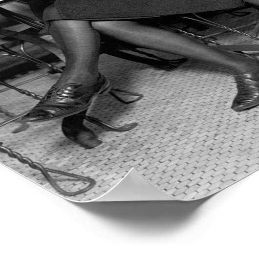 Poster Feutre avec boîte cachée - Interdiction - 1920 (Coin)