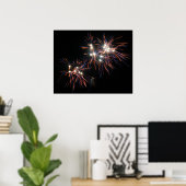 Poster Feux (Bureau à domicile)