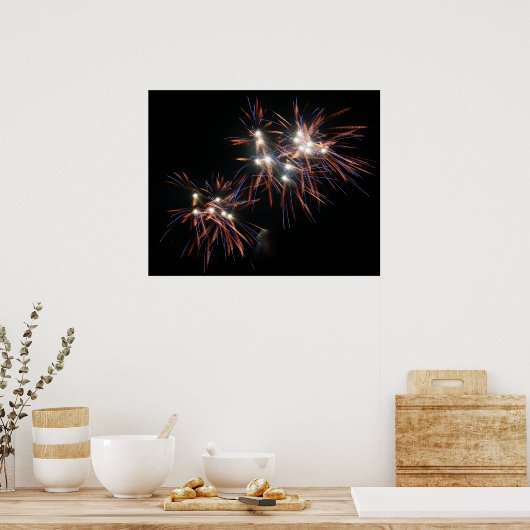Poster Feux (Cuisine)
