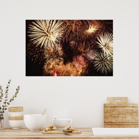 Poster Feux (Cuisine)