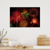 Poster Feux (Cuisine)