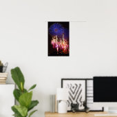 Poster Feux (Bureau à domicile)