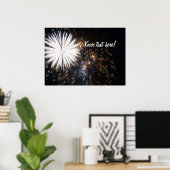 Poster Feux (Bureau à domicile)