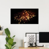 Poster Feux (Bureau à domicile)