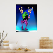 Poster Feux bleus Encore (Cuisine)