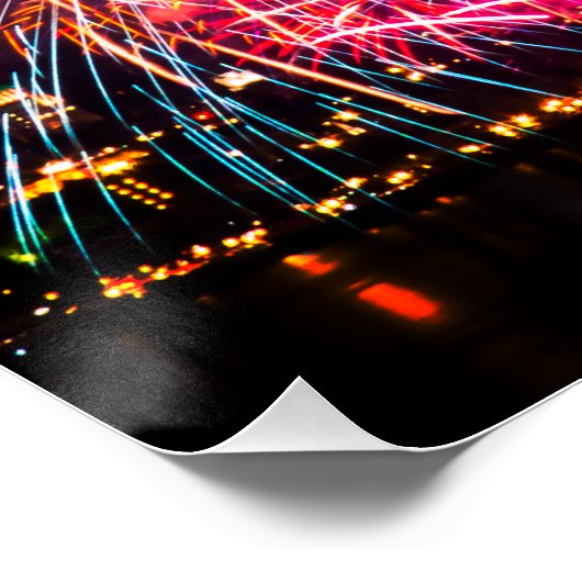 Poster Feux chromatiques (Coin)