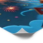 Poster Feux d'artifice (Coin)