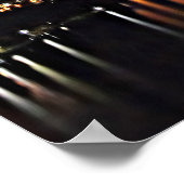 Poster Feux d'artifice avec éclair (Coin)