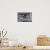Poster Feux d'artifice gris - 2000 Helen Frankenthaler - (Cuisine)