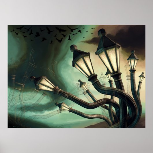 Poster Feux de circulation 2 (Devant)