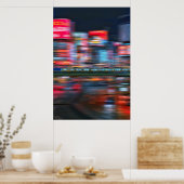 Poster Feux de néon de l'affiche Kabukicho(2L) (Cuisine)