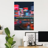 Poster Feux de néon de l'affiche Kabukicho(2L) (Bureau à domicile)