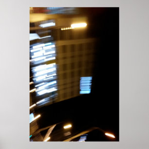 Poster feux de rue vitesse