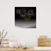 Poster Feux du Nouvel An (Cuisine)