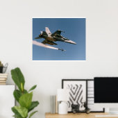 Poster Feux F18 Sidewinder (Bureau à domicile)