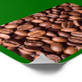 Poster Fèves de café (Coin)