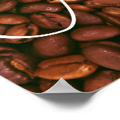 Poster Fèves de café (Coin)