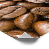 Poster Fèves de café (Coin)