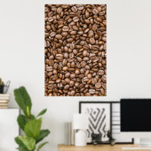 Poster Fèves de café (Bureau à domicile)