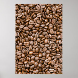 Poster Fèves de café