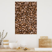Poster Fèves de café (Cuisine)